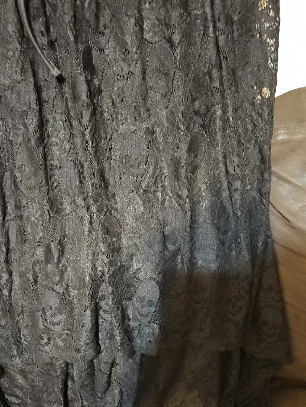 Hot Topic Black Lace High-Low Corset-Style Dress - Picture 5 of 10
